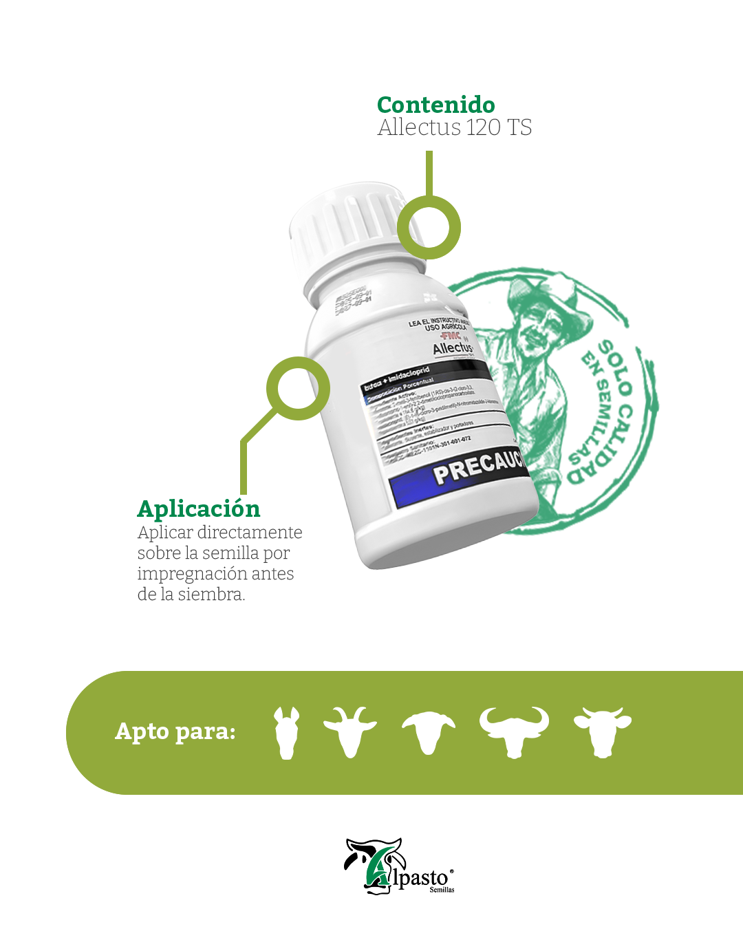 Allectus Insecticida 120 grs